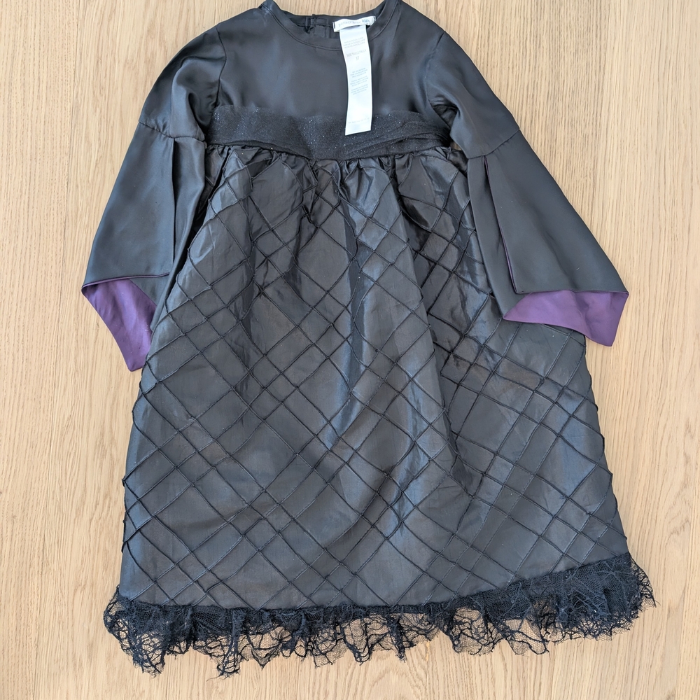 Pottery Barn Kids Black and Purple Witch Costume - Picture 11 of 11